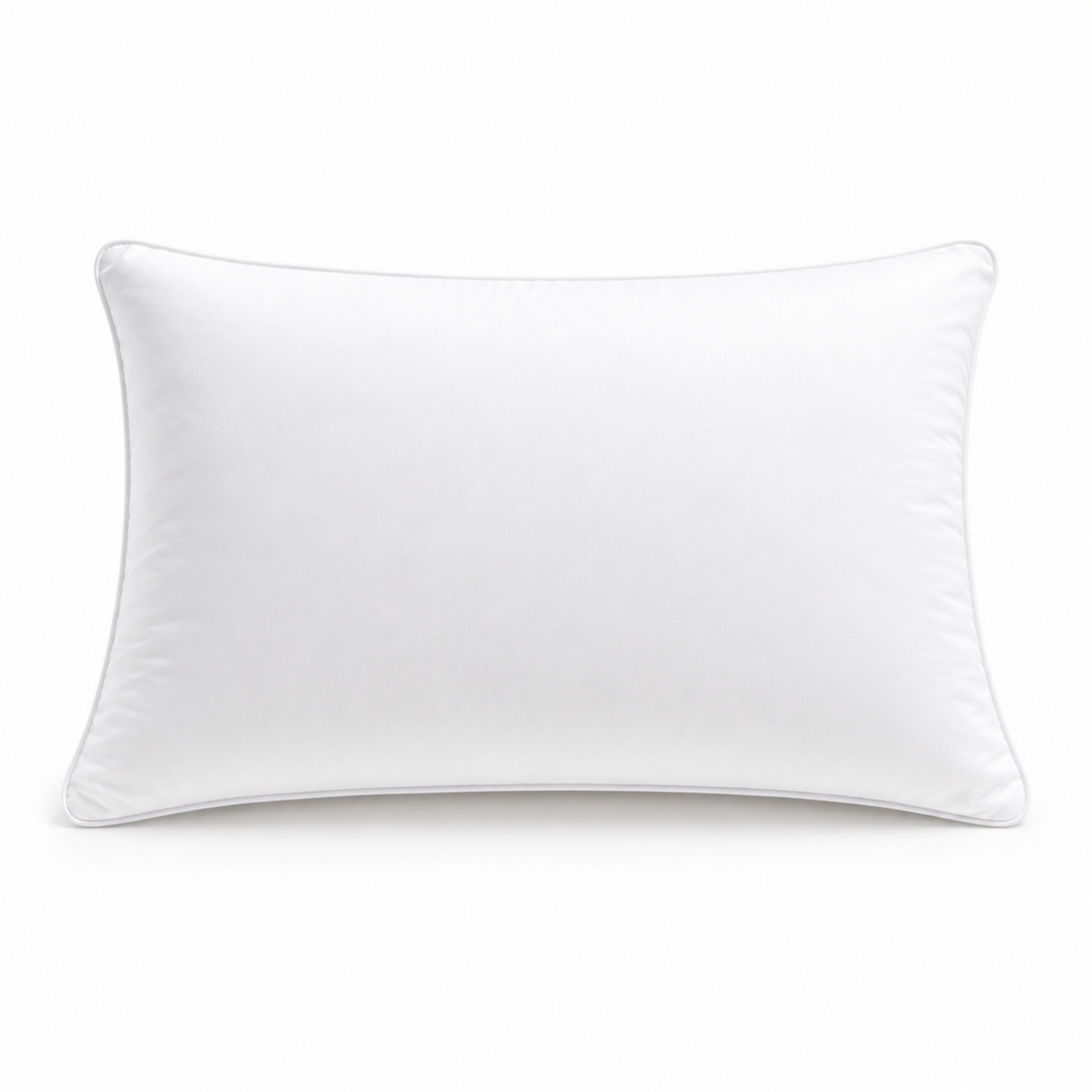 NestoraSleep™ Pure Cotton Pillow | Premium Cotton Sleeping Pillow | Soft & Breathable Bed Pillow | Natural Comfort | White | 16 × 27 Inches