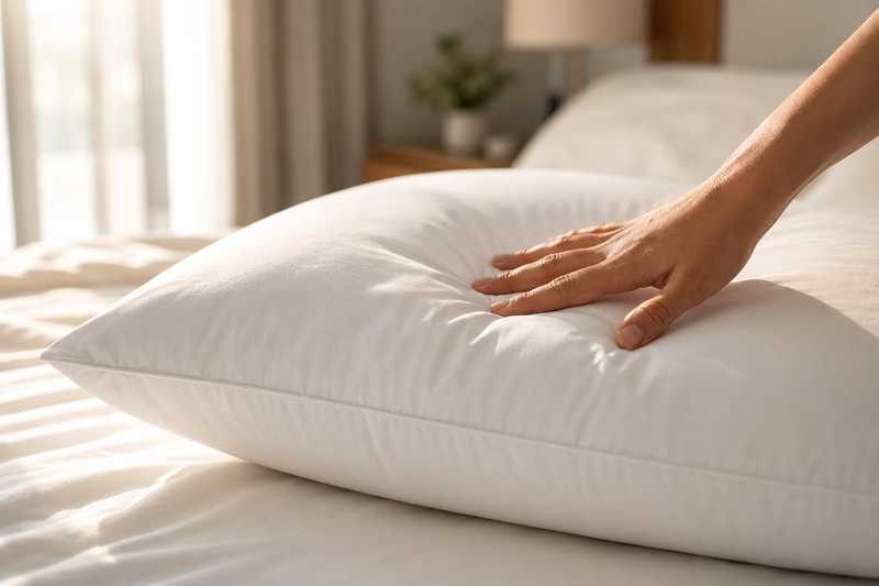My pillow quickly loses its shape.